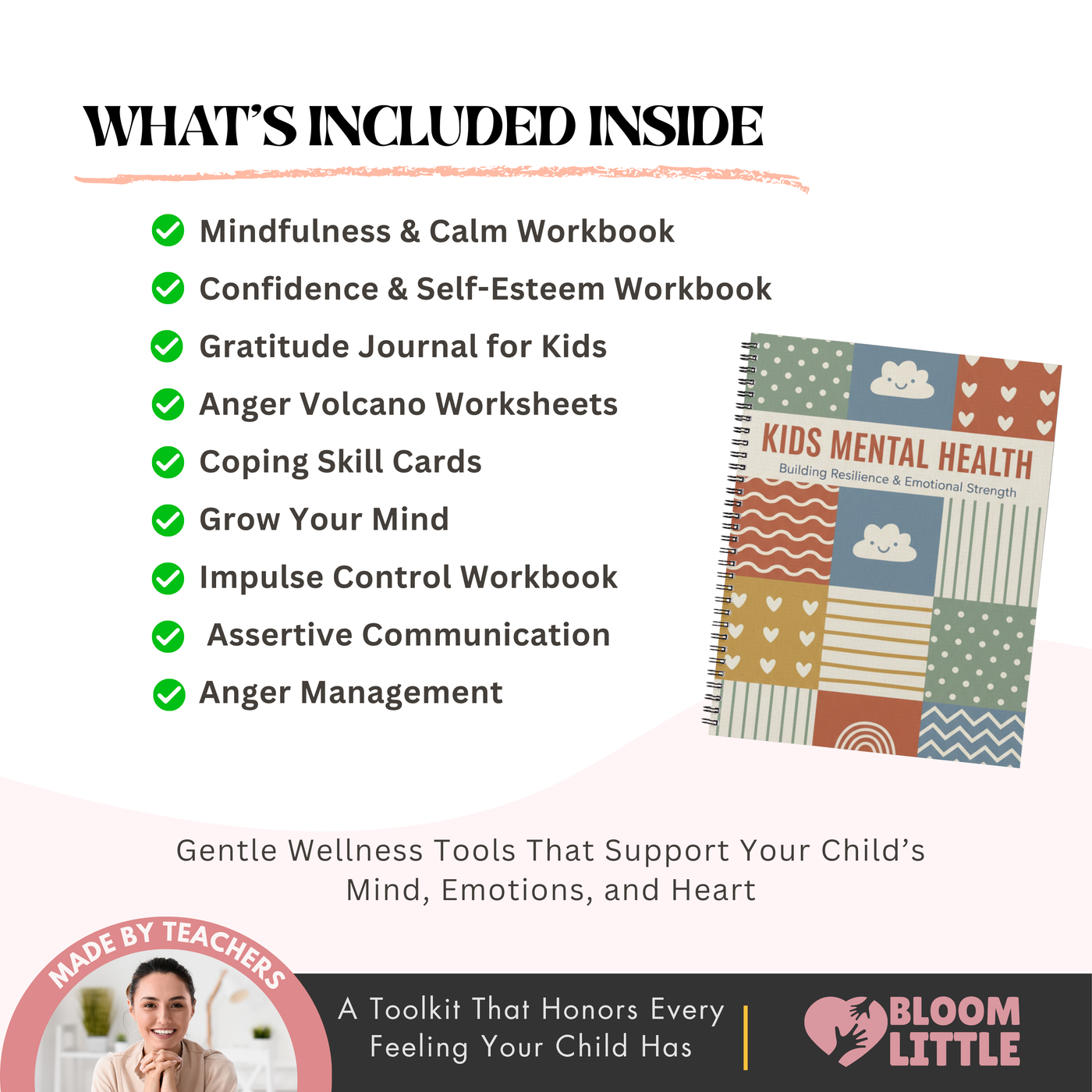 Kids Mental Health Bundle printable activities