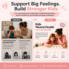 Kids Mental Health Bundle activity pages