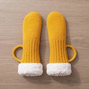 BrewBoot Mug Socks foam cuff