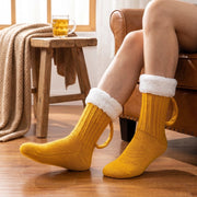 BrewBoot Mug Socks lifestyle view