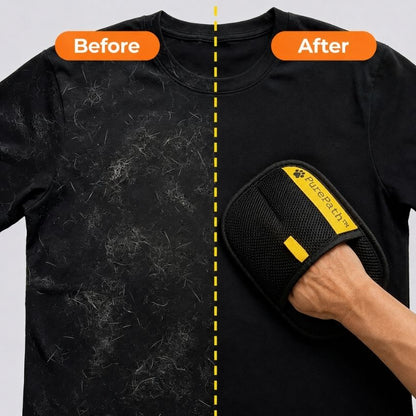 PurePath glove removing pet hair